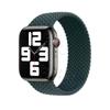 Cabeza de Metal Adecuada para Correa de Apple Watch Correa de Applewatch Moda Nylon Trenzado Círculo Único Correa de Muñeca Correa de iWatch
