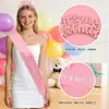 Diadema Rosa de Cumpleaños y Set de Correa para el Hombro Transfronterizo El "Mi Cumpleaños Correa de Satén con Encaje Suministros para Fiesta"