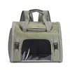 Bolsa para gatos de gran capacidad, bolsa para mascotas portátil y ligera para salir, bolso de mano para perros y gatos, mochila cruzada para perros pequeños