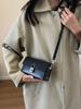 Bolso popular de este año para mujer otoño e invierno 2023 nueva moda textura hombro bolso cuadrado pequeño bolso bandolera de cadena celebridad de internet
