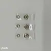 Hebilla retráctil, Hebilla de fácil extracción, Hebilla retráctil, Correa de cuero, Hebilla de correa de cuero, Hebilla de accesorio, Botón, Clip de correa de cuero, Tipo retráctil