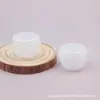 Tarro de crema transparente 20g, tarro para ungüentos con tapa de extracción manual, caja para labiales de 20ml, tarro de crema rellenable, tarro de muestra para mascarilla facial