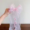 Presilha de Cabelo Super Fada Lírio do Vale Headwear para Mulheres Pequenas Flores Frescas na Parte de Trás da Cabeça Acessórios de Cabelo Doce Estilo Antigo