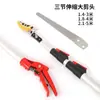Herramienta para Recoger Fruta Recolector de Fruta Telescópico Tijeras para Recoger Fruta Herramienta para Recoger Lichi de Gran Altura Yangmei Loquat Longan Recolector de Fruta de Rama Alta