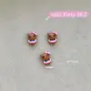 Nuevos Accesorios de Arte para Uñas de Gatito de Dibujos Animados Sanrio Celebridad de Internet Estilo Caliente Resina Lindo Gato KT Accesorios de Armadura para Uñas