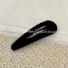 Versión Coreana del Nuevo Clip de Pelo de Terciopelo Hueco de Gota de Agua de Gama Alta, Pasador Versátil, Pinza de Flequillo de Moda, Pinza Lateral para el Cabello