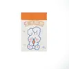 Mini Doudou Caderno Portátil de Bolso Adesivos Fofos Cartoon de Aparência Bonita Caderno de Mão Decorativo Educacional Infantil