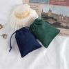 Suministro directo de fábrica lisi terciopelo joyería corsé bolsillo texto juego almacenamiento joyería bolsa de terciopelo cordón bolsa pequeña de terciopelo