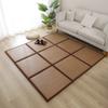 Esterilla de ratán engrosada esterilla de estilo japonés dormitorio sala de estar insonorizada esterilla para gatear verano tatami alfombra al por mayor