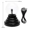 Lâmpada Bola de Íons Eletrostática Amazon de 3 polegadas Luz Noturna USB Enfeites de Presente Decorativos Exportação Luz de Atmosfera Mágica ao Toque