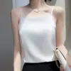 Camisola de Seda Helada de Nuevo Estilo para Verano Transfronterizo, Camiseta sin Mangas Base para Mujer para Usar por Encima o por Debajo, Top de Talla Grande para Mujer, Estilo Chica Caliente de Verano