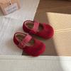 Sapatos Birkenstock para Meninas Coleção Primavera e Outono 2025 Novos Sapatos de Moda Infantil com Solado Macio para Meninas Pequenas e Médias Sapatos Retro Mary Jane