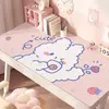Alfombrilla de escritorio de dibujos animados para estudio infantil, mantel impermeable y lavable, protector de escritorio para escritura de protección ocular para estudiantes