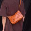 Novo couro genuíno japonês mini bag masculina primeira camada cowhide handmade coreano estilo messenger bag moda masculina saco de ombro mulheres
