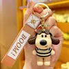Chaveiro de Cachorrinho Fofo para Casa Criativo para Casal Masculino e Feminino Pingente de Mochila Escolar Primária Chaveiro de Boneca Exquisito