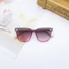 Óculos de sol infantis com cabeça de leopardo estilo coreano óculos de sol infantis da moda óculos infantis da moda à prova de UV para fotografia de rua