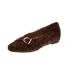 Zapatos de tacón bajo de estilo francés con aumento de altura interior para mujer 2026 Otoño Nuevo Estilo Temperamento para el trabajo Suela blanda Combinan bien con faldas Mary Janes Zapatos para mujer