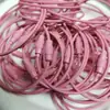 Cuerda de Acero con Alambre Pintado de Colores 25 Colores Fabricante Venta al por Mayor Hebilla de Llavero Etiqueta DIY Lanyard de Llavero de Dibujos Animados Accesorios