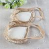 Calcetines de Encaje para Mujer de Media Planta con Tira Antideslizantes de Verano Transpirables Sin Talón Invisibles Calcetines de Barco Almohadillas para el Antepié Almohadillas para el Pie