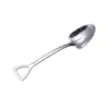 Pala Cuchara de Acero Inoxidable Engrosada Hogareña Retro Creativa Cuchara Especial para Postre para Comer Sandía Linda Pala Cuchara