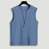 Chaleco para hombre de moda de verano para exteriores, camiseta sin mangas deportiva, moderna, holgada, para estudiante, Ins, chaleco sudoroso, chaleco casual para niños