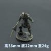 Retro Branco Cobre Orc Guerreiro Soldado Modelo Feito à Mão Brinquedo Meninos Presente Jogo de Mesa Carro Papelão Ornamentos de Cobre