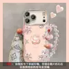 Funda de pulsera Camelia adecuada para Apple 17 Pro Max, iPhone 15, 16 de lujo ligero, 14 de gama alta, patrón de flor de camelia