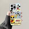 Capa de Celular Desenho do Mickey Adequada para iPhone 17 Apple 16 Plus Estilo Europeu e Americano 15 Pro Max Personalizada 14 Divertida 13