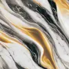 Papel Pintado Autoadhesivo Mármol Dorado en Stock para Estufa de Cocina, Papel Pintado Decorativo para Renovación de Muebles DIY