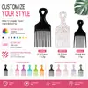 Comércio exterior em estoque pente para cabeça de óleo masculina estilo retrô de penteado grande pente preto tamanho grande médio pequeno pente de cabelo atacado