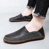 2024 Primavera y Otoño Nuevo Transpirable Casual Suela de Res Conducción Zapatos Slip-on Suela Suave Cuero Hecho a Mano Zapatos de Hombre