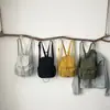 Mochila para Mujer 2026 Estilo Nuevo Simple de Alto Valor Estilo Ins Estudiante Bolso Escolar Gran Capacidad Cordón Mochila de Viaje