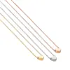Amazon Transfronterizo Nuevo Producto Mini Tobillera de Acero Inoxidable con Corazón y 26 Letras Joyería de Moda Regalo de Vacaciones para Mujer