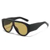 Nuevas Gafas de Sol Aviador Estilo Europeo y Americano de Ala Ancha, Esenciales para Fotografía Exterior Retro, Gafas de Sol Versátiles para Sombrear en Fotografía Callejera