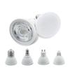 Copo de lâmpada LED de alumínio plástico transfronteiriço E27 E14 GU10 MR16 LED 24 graus 120 graus holofote em estoque fornecimento