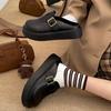 Zapatillas Baotou Retro Ligeras de Moda Slip-on de Fondo Grueso para Mujer Verano 2025 Nuevo Antideslizantes Birkenn Medias Zapatillas