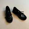 Zapatos de cuero para mujer de suela gruesa, retro, versátiles, de corte bajo, para ir al trabajo, modelo nuevo 2026, patchwork, mocasines cómodos y versátiles, modernos