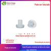 5mm grande plugue de borracha de partícula macia parafuso de furo de plugue de gabinete guarda-roupa parafuso de furo de plugue de borracha de partícula pequena anti-colisão de partículas PVC plugue de borracha macia