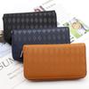 Bolso de mano Lingge con cremallera larga para mujer, bolso para teléfono móvil, tarjetero, tarjetero multifuncional para hombre