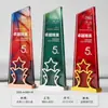 Troféu de Cristal 2026 Ano do Cavalo Feito Sob Medida para Funcionários de Destaque, Novo Design Criativo de Alto Padrão e Elegante para Premiações Anuais