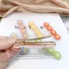 Pasador de Pelo Xiao Zou Ju Estilo Coreano Flor Flequillo Pin BB Popular en Internet Corazón de Niña Accesorios para el Cabello Tocado Pin Lateral Pasador para Mujer