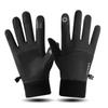Guantes cálidos de invierno para ciclismo al aire libre, para hombre y mujer, con forro polar, engrosados, tacto algodón, pantalla táctil, antideslizantes, para montañismo, esquí, coche eléctrico, deportes
