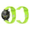 Adequado para Relógio Huawei Gt4/5 Pulseira de Silicone Monocromática Fivela Invertida Pulseira de Pulso de Silicone Fivela de 18mm Pulseira de Relógio de Silicone