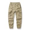 Outono e inverno de 2024 novo macacão masculino de comércio exterior slim fit moda europeia e americana tendência moda calças multi-bolsos atacado