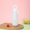Taza con Forma de Pétalo de Aspecto Elegante, Creativa y de Moda, Taza Portátil, Asa de Anillo, Taza Termo Linda, Taza de Agua para Deportes