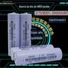 Nova bateria de lítio 18650 pontiaguda 3350mah alto-falante portátil power bank 3.7V recarregável cabeça convexa
