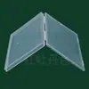 Atacado do Fabricante Caixa Plana de PP Caixa Transparente Caixa de Armazenamento Organizador de Arquivos de Mesa Caixa de Plástico Caixa de Armazenamento Retangular de Plástico