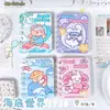 A7 Flip Lateral Pequeño Cuaderno Dibujo Animado Lindo Portátil Cuaderno Espiral Mini Bolsillo Cuaderno de Notas Diario