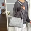 Bolso casual de moda para mujer con estampado de leopardo, gran capacidad, elegante, 2026, bolso de mano para ir al trabajo con correa de hombro de cadena, bolso de axila para mujer