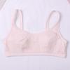 Ropa interior de desarrollo para niñas, Bralette estilo chaleco para estudiantes de primaria y secundaria, Inalámbrico, Anti-exposición, Transpirable y cómodo